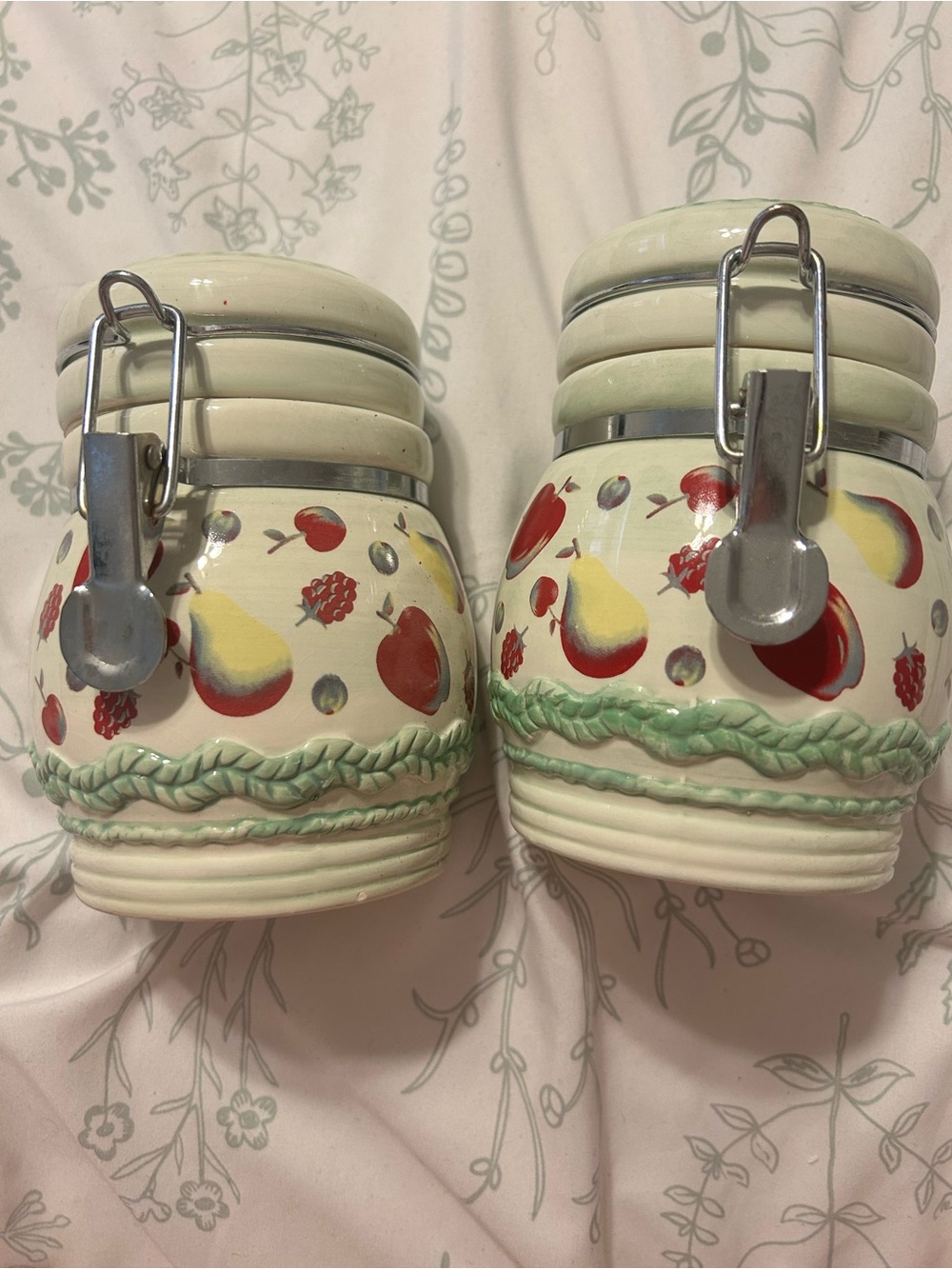 Vintage Fruit Canisters